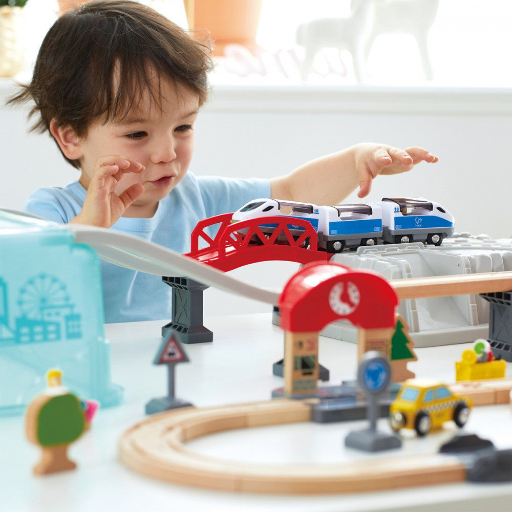 Hape Rail - City Train Bucket Set