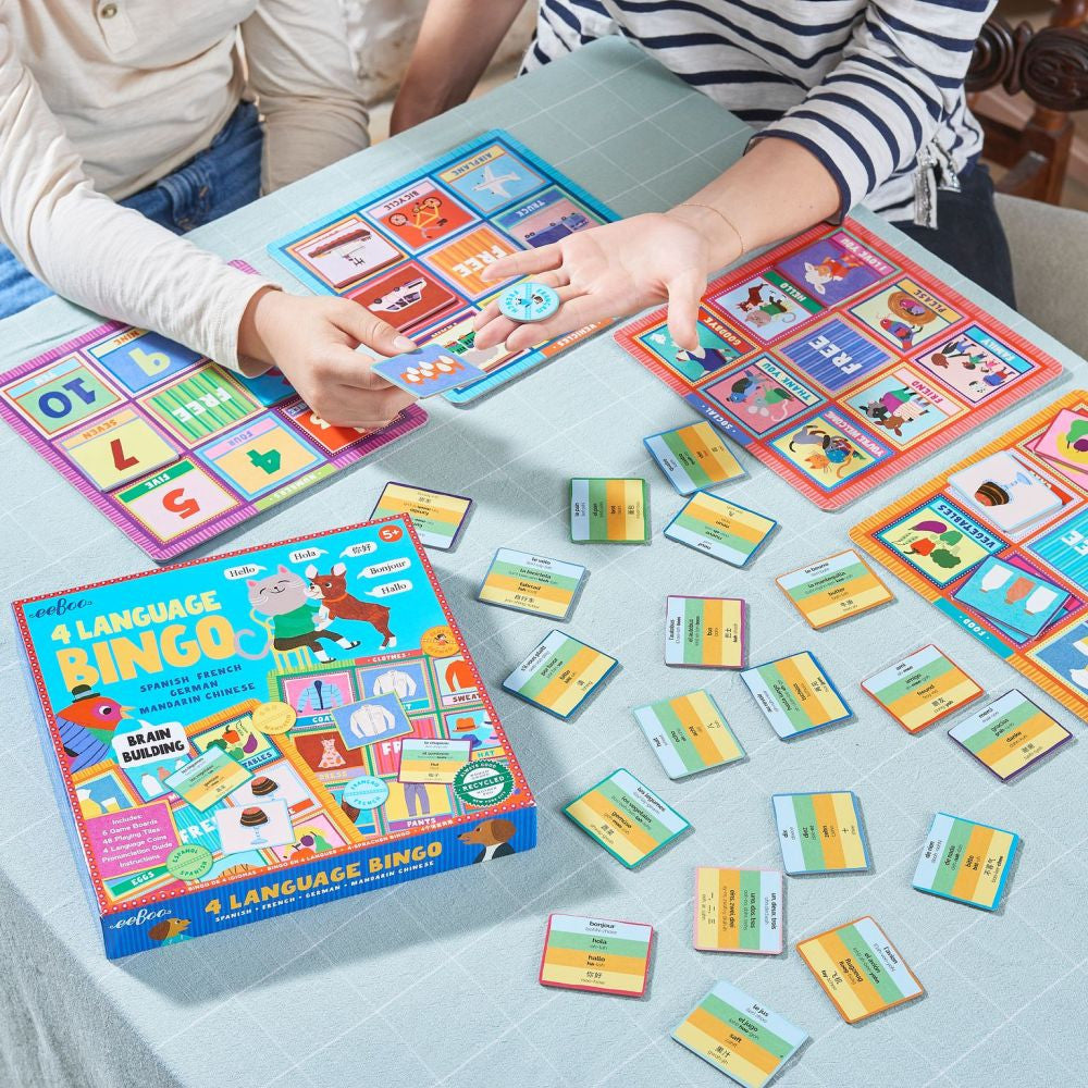 eeBoo - 4 Language Bingo