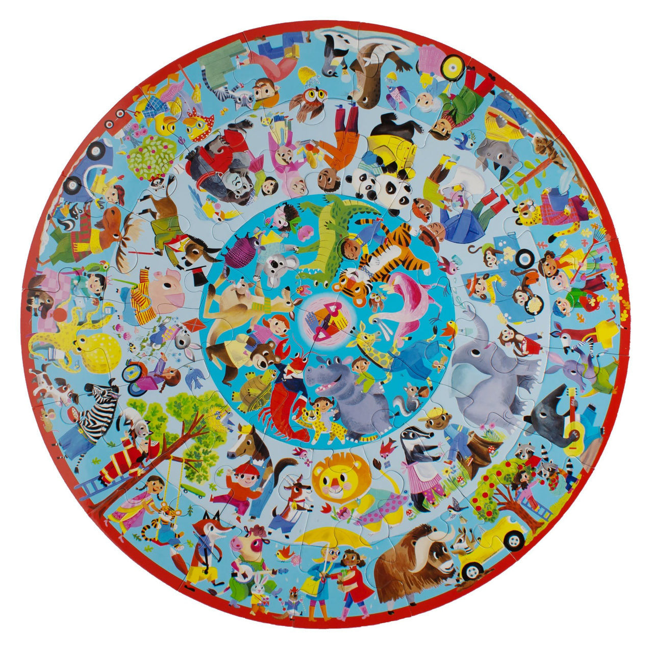 eeBoo 36pc - Good Deeds Giant Puzzle