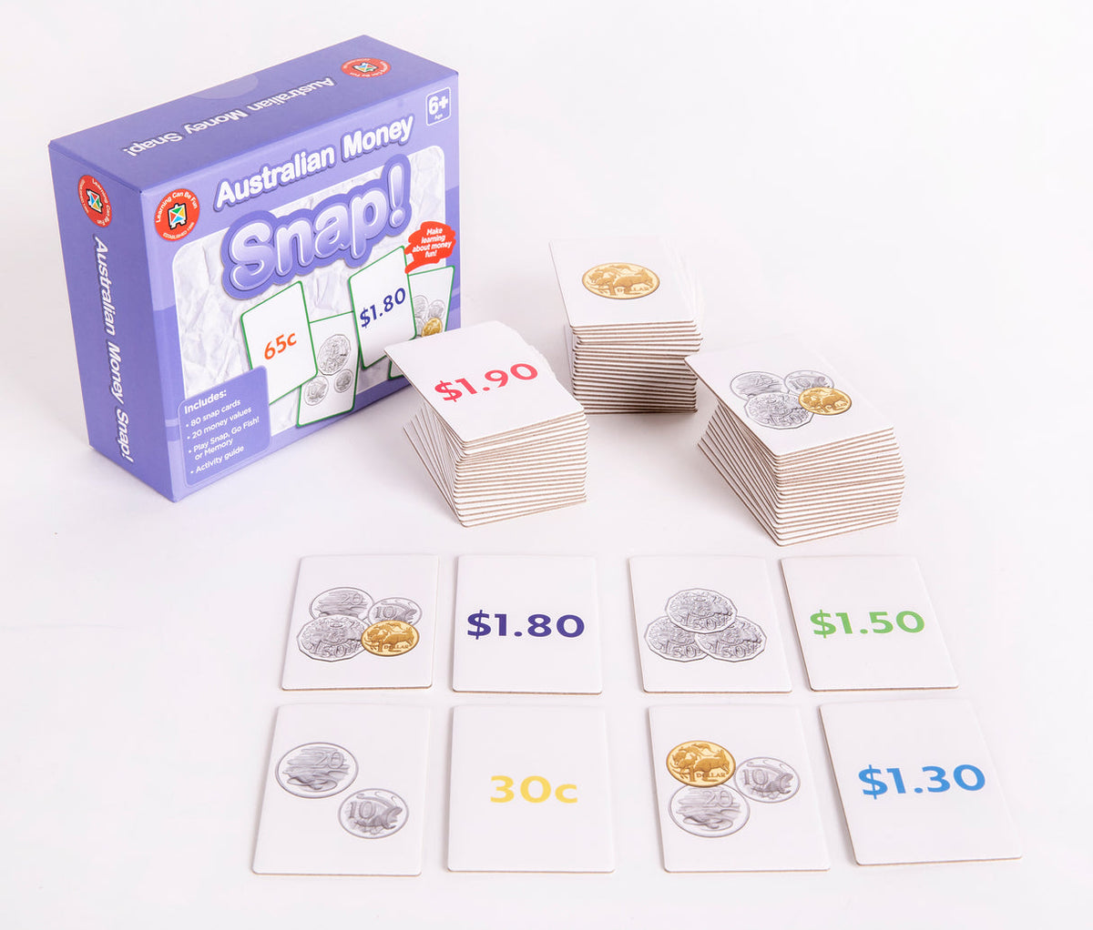 Learning Can Be Fun - Australian Money Snap Game