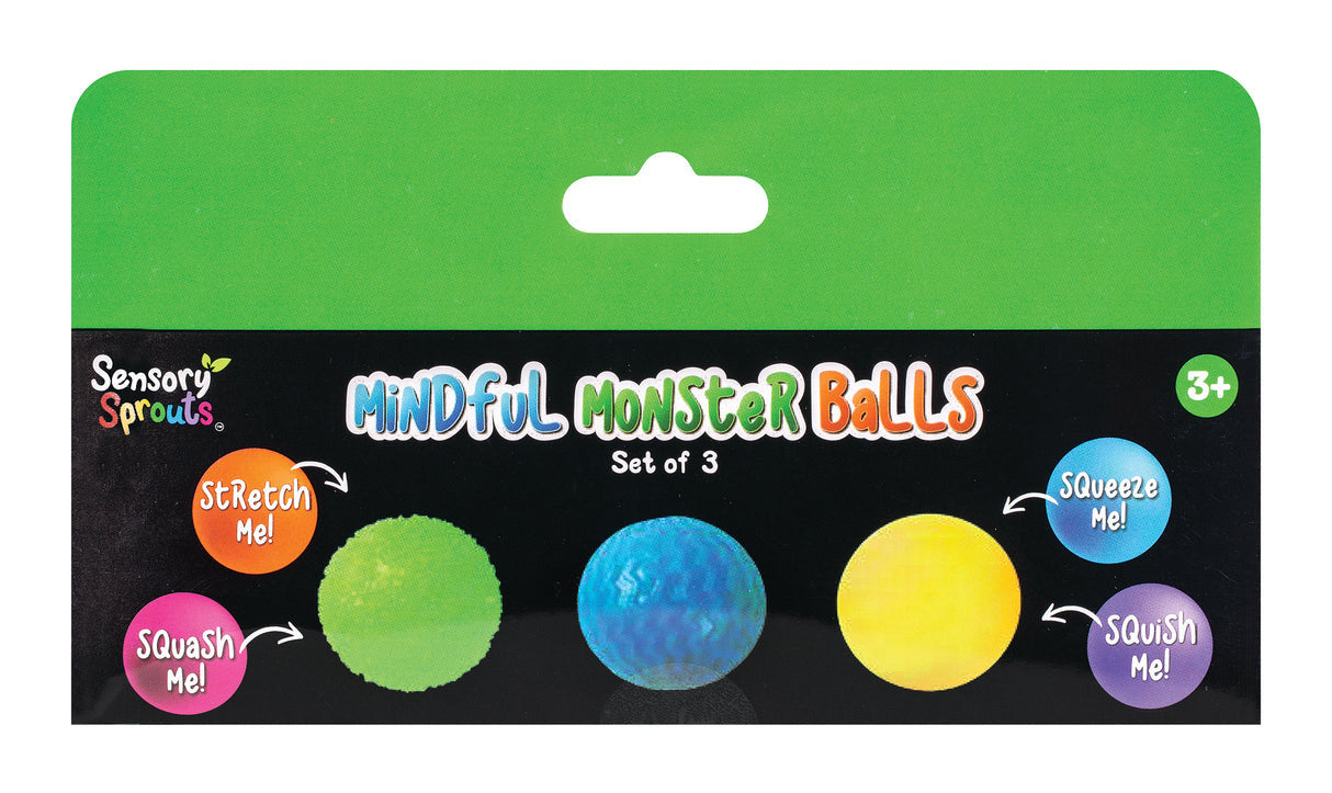 Sensory Sprouts - Mindful Monster Balls Green