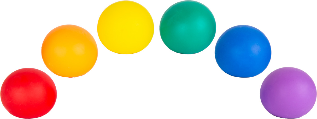 Sensory Sprouts Rainbow Squishy Sensations Set of 6