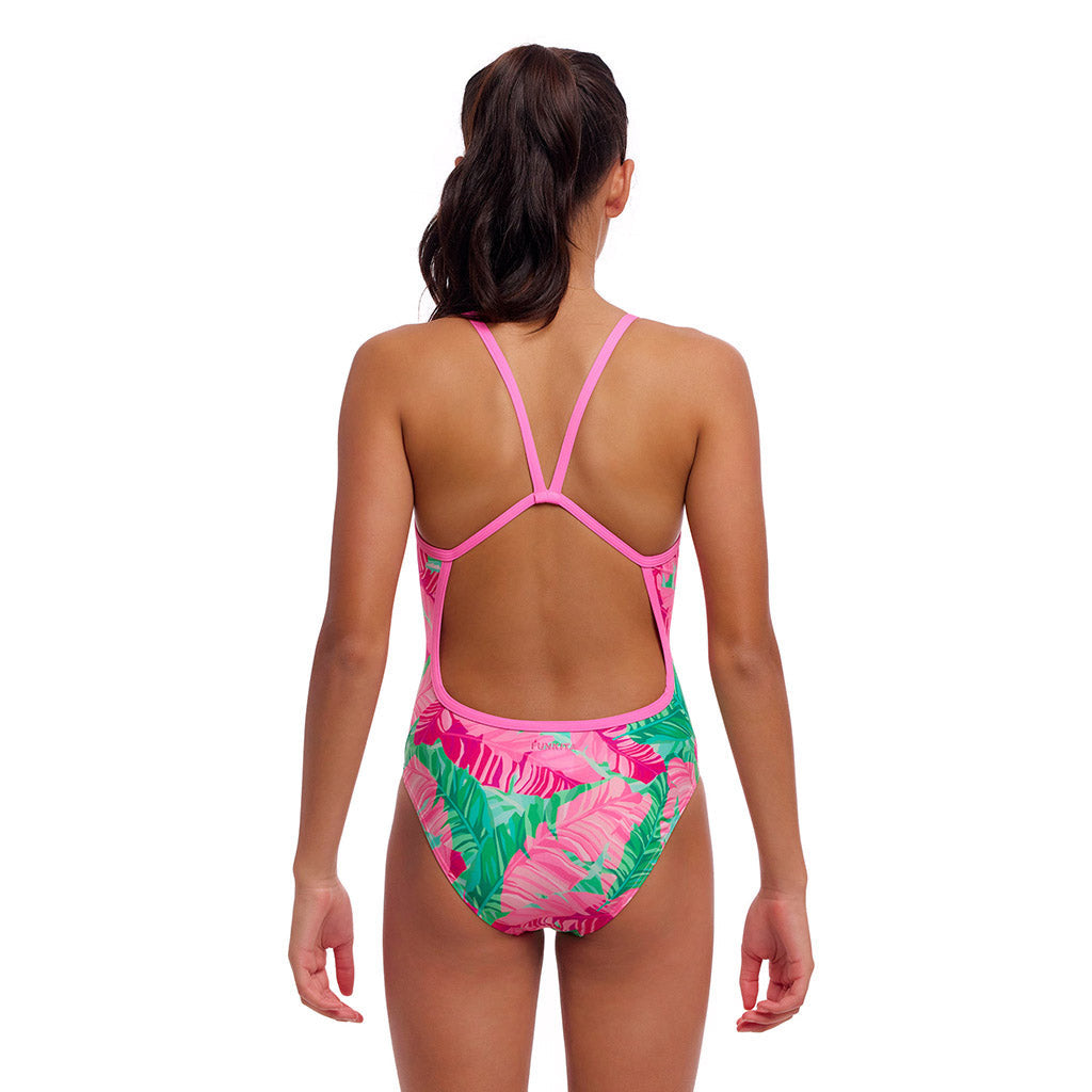 Funkita - Single Strap One Piece Swimmers - Tropic Palm