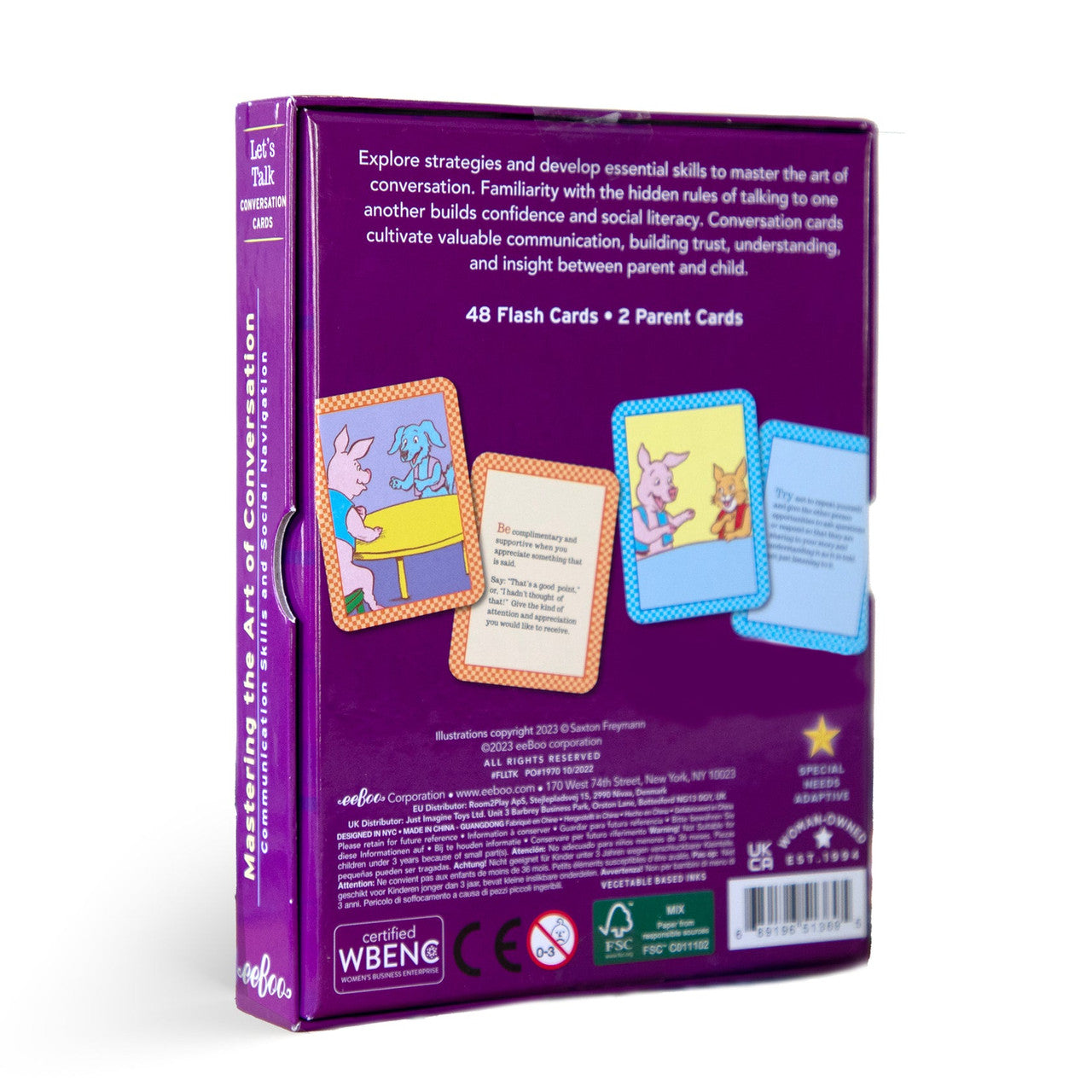 eeBoo - Let's Talk Conversation Cards