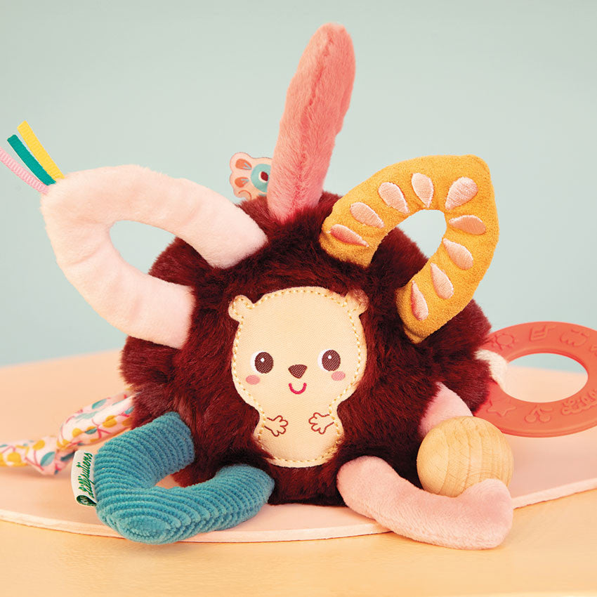 Lilliputiens - Animal Multi Sensory Rattle