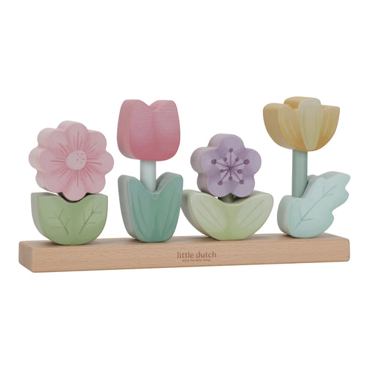 Little Dutch - Fairy Garden Stacking Puzzle Flower