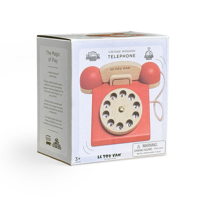 Le Toy Van - Vintage Wooden Telephone