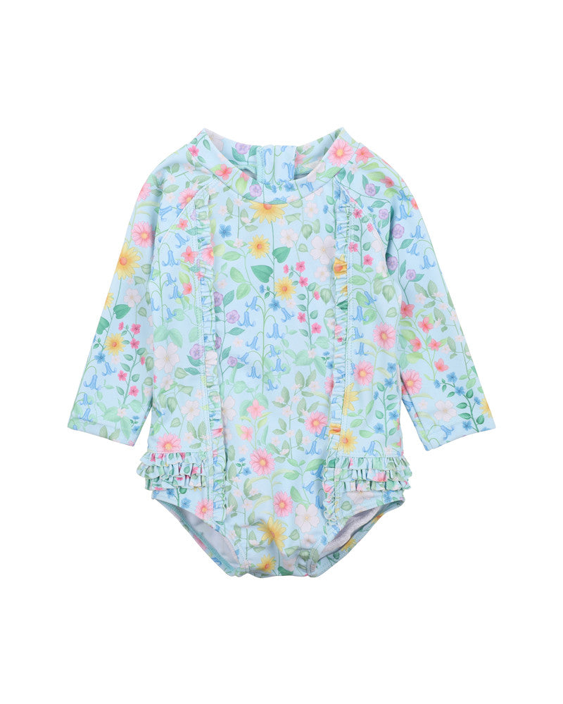 Minihaha - Kelsey Long Sleeve Sunsuit (sizes 3-8)