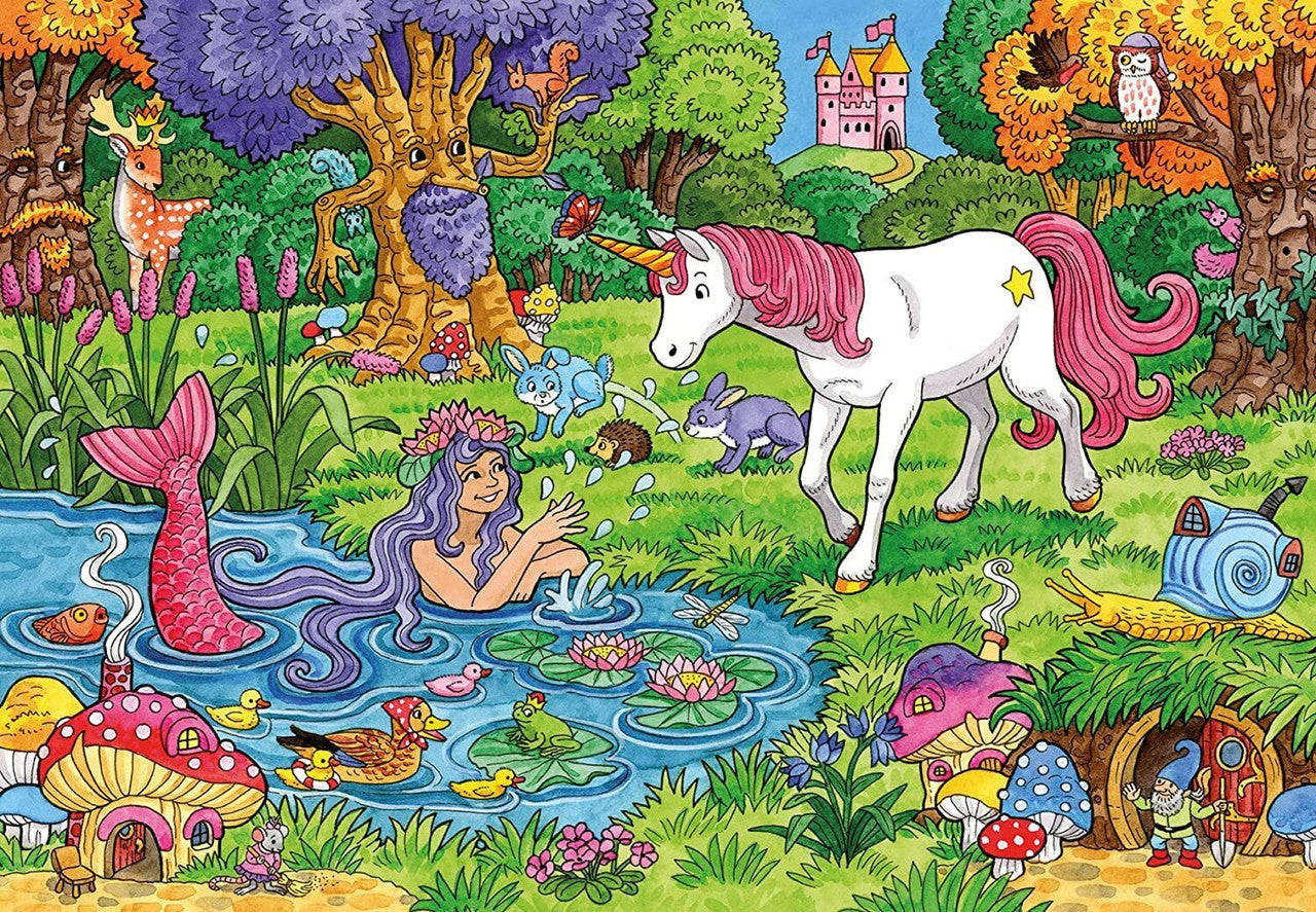 Ravensburger 2x24pc - Magical Forest Puzzle