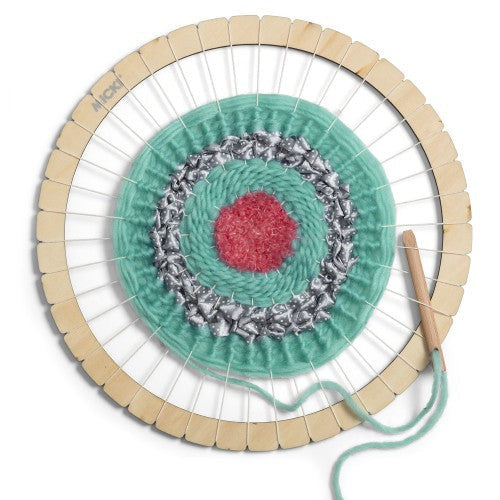 Micki - Round Wooden Weaving Frame 30cm