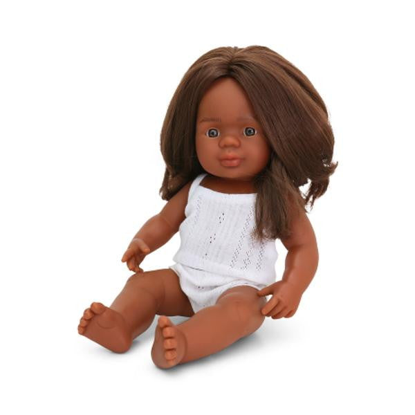 Miniland Doll 38cm - Aboriginal Girl Baby Doll