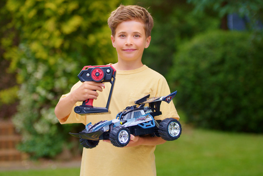 Nikko Turbo Panther X2 Blue RC Buggy 41cm
