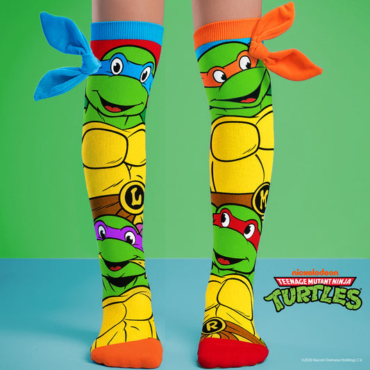 MADMIA Teenage Mutant Ninja Turtles Socks novelty knee high socks