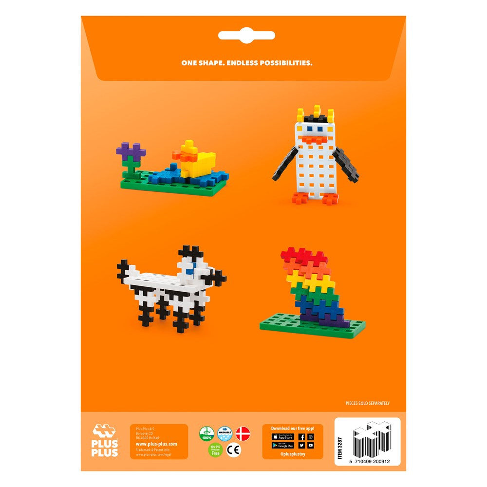 Plus-Plus - BIG - Green & White Baseplate Duo