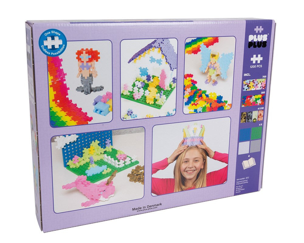 Plus-Plus - Pastel - Learn to Build Super Set 700pc