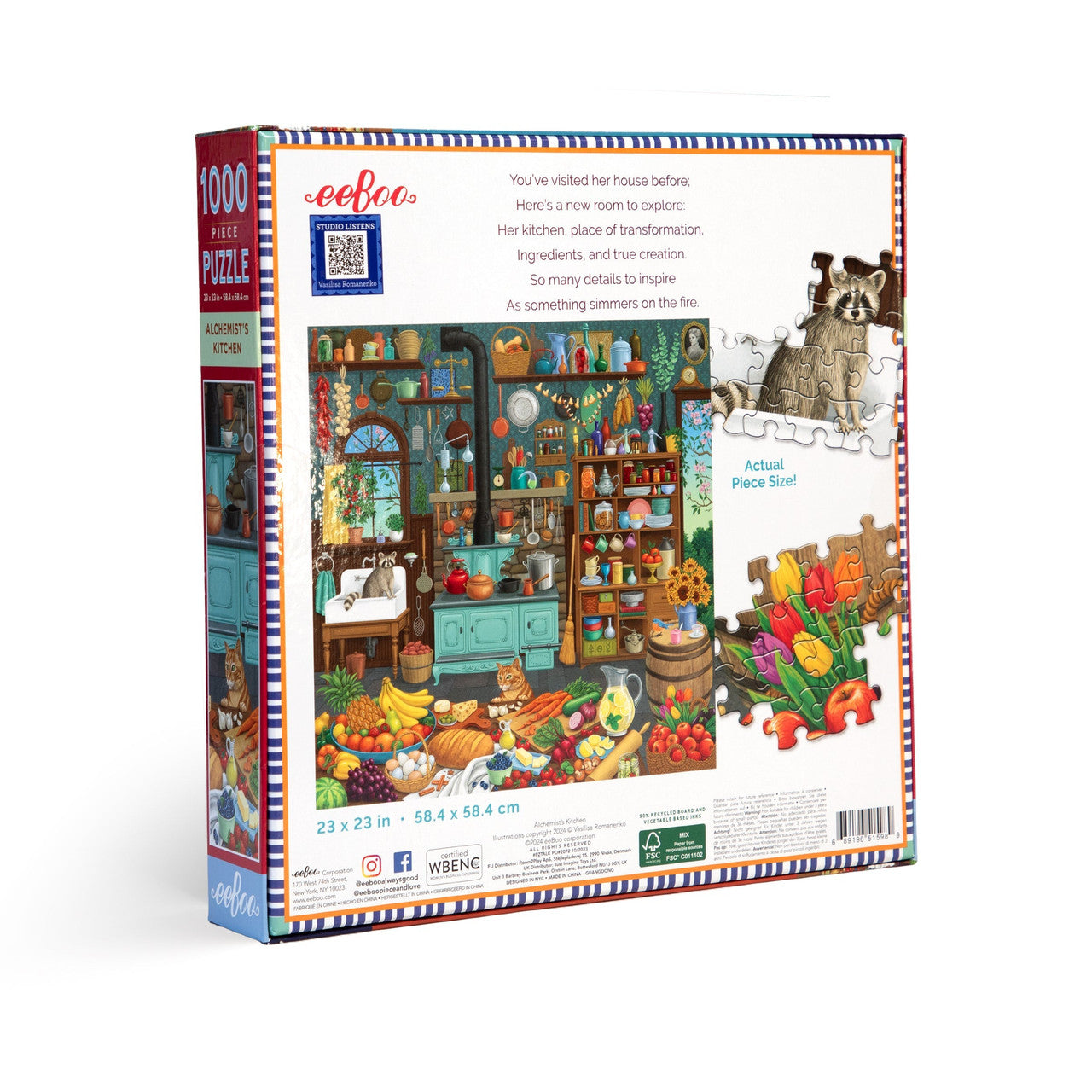 eeBoo 1000pc - Alchemist Kitchen Puzzle