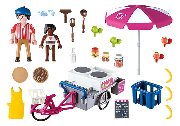 Playmobil Family Fun - Crêpe Cart 70614