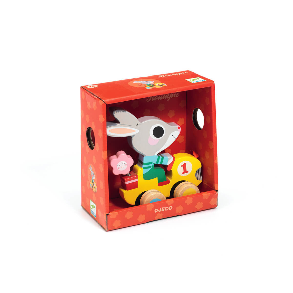Djeco - Roulapic Rabbit Wooden Pull Along