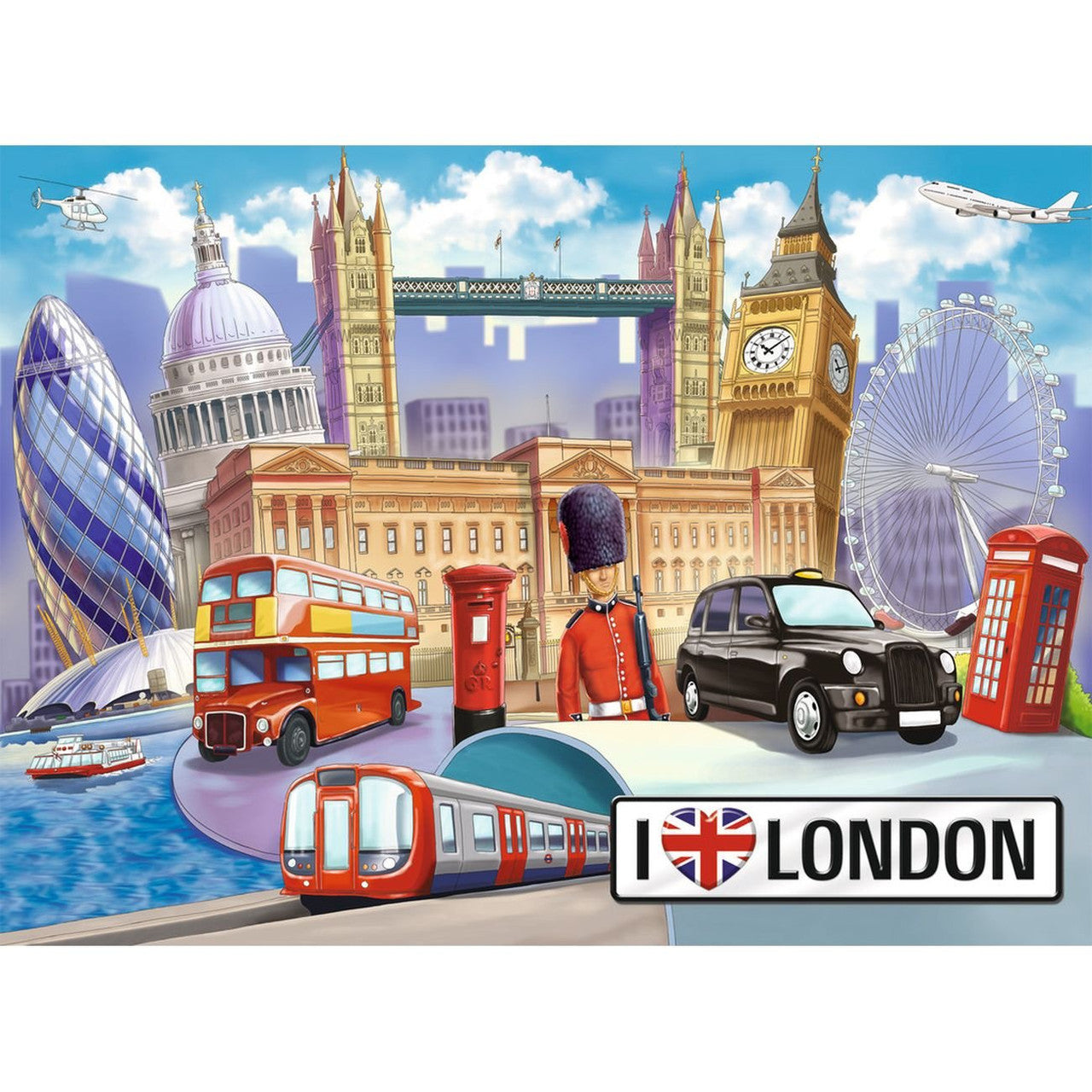 Ravensburger 100pc - I Love London Puzzle