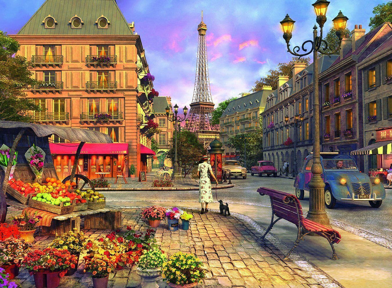 Ravensburger 500pc - An Evening Walk Paris Puzzle