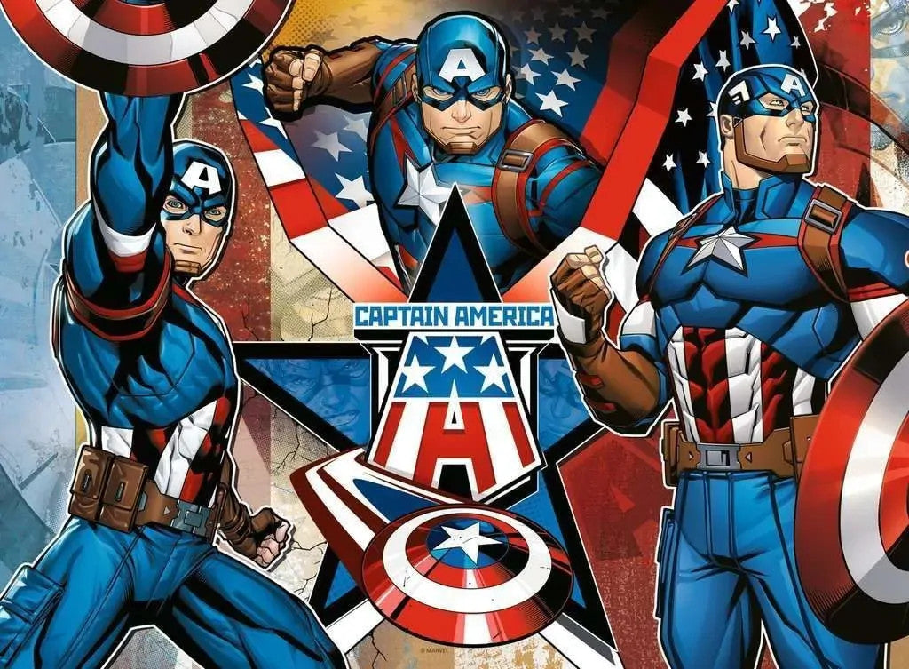 Ravensburger 100pc - Marvel Captain America Puzzle