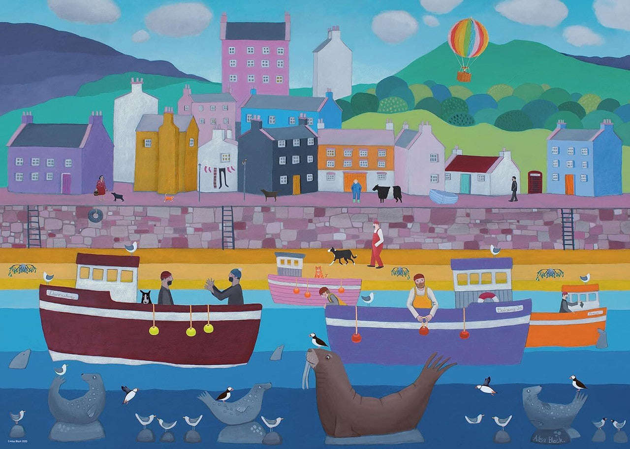 Ravensburger 1000pc - Harbour Life Puzzle