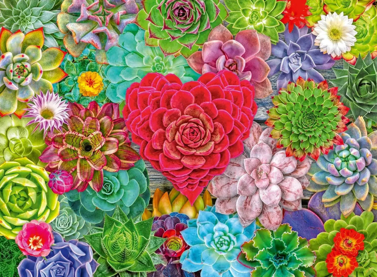 Ravensburger 500pc - Succulent Love Puzzle Puzzle