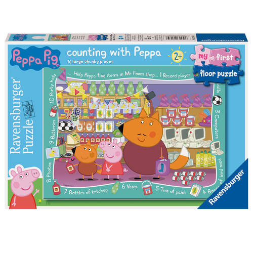 Ravensburger 16pc - Peppa Pig My First Floor Puzzle