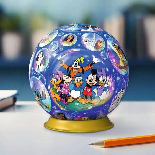 Ravensburger 72pc - 3D Puzzleball Disney Characters Puzzle