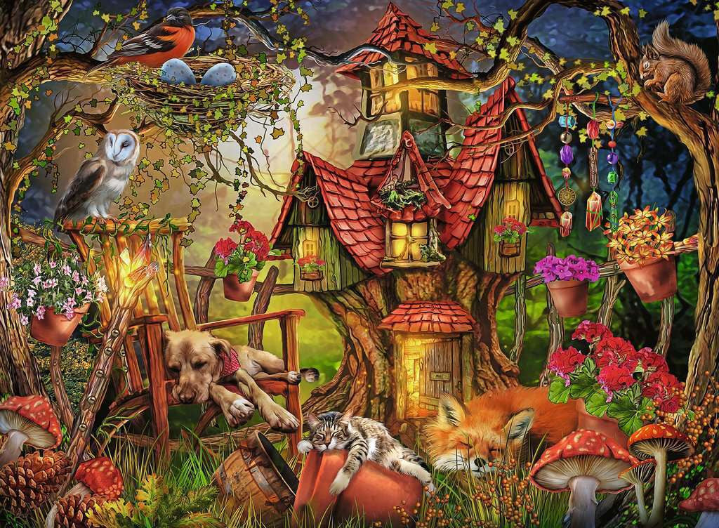 Ravensburger 200pc- The Little Cottage Puzzle