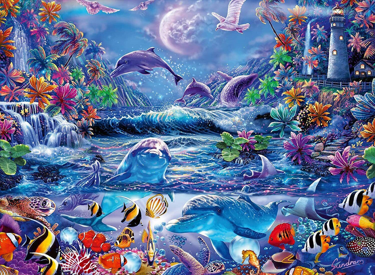 Ravensburger 500pc - Moonlit Magic Starline Puzzle