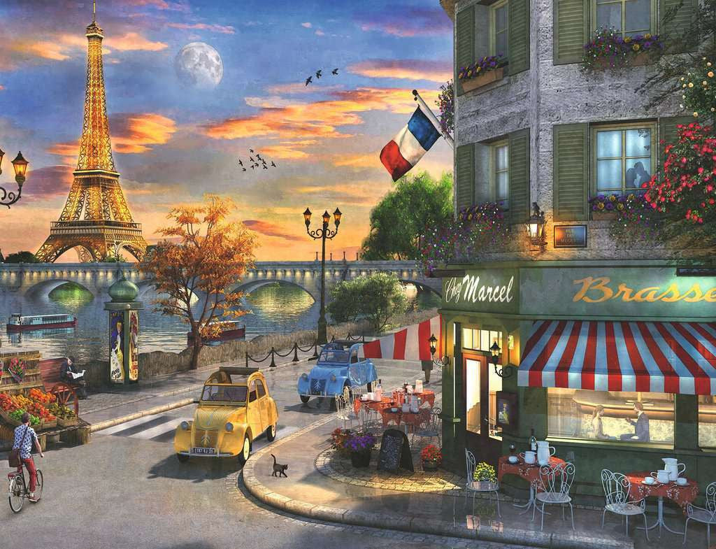 Ravensburger 2000pc - Sunset in Paris Puzzle