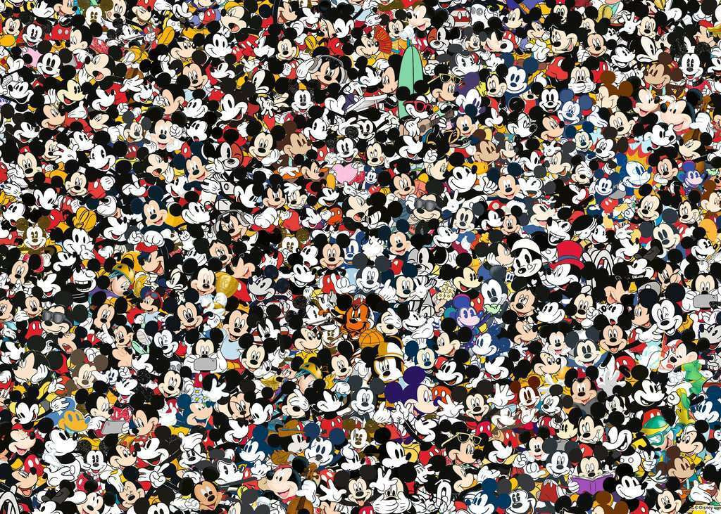 Ravensburger 1000pc - Challenge Mickey Mouse Puzzle