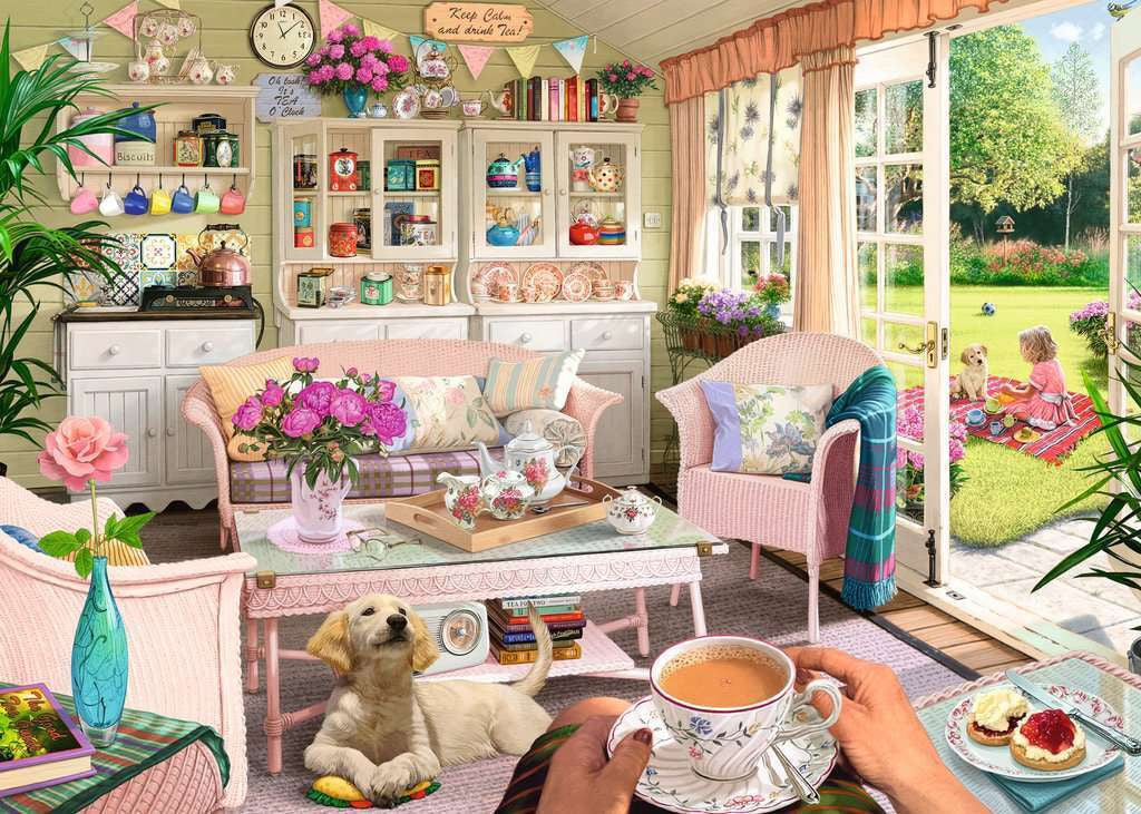 Ravensburger 1000pc - My Haven No. 9 The Tea Shed Puzzle