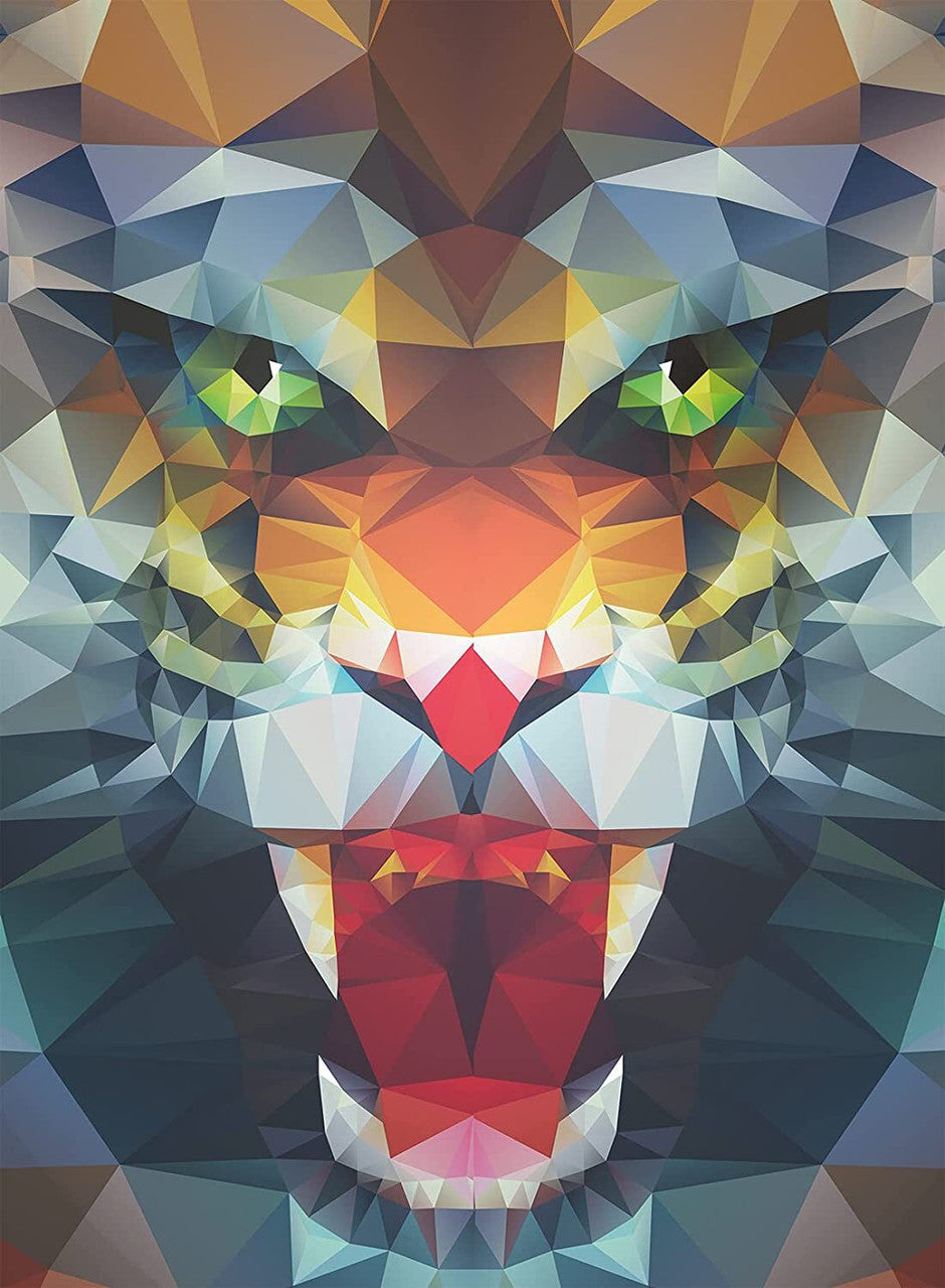 Ravensburger 500pc - Polygon Lion Puzzle