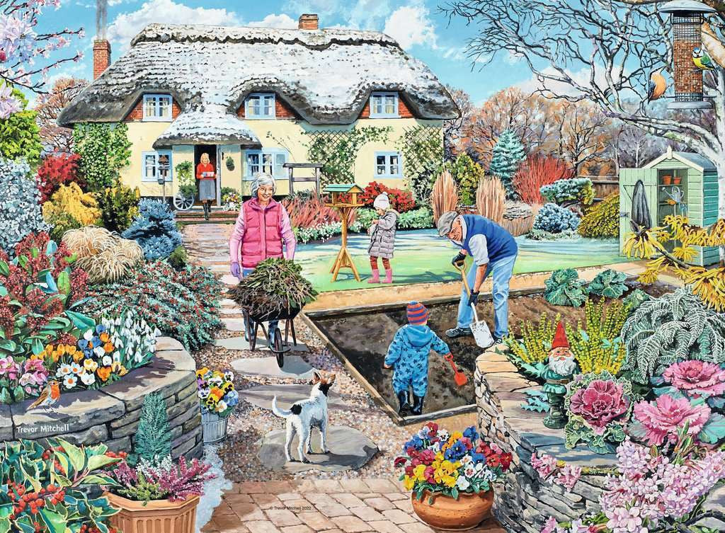 Ravensburger 500pc- Grandad's Garden Puzzle
