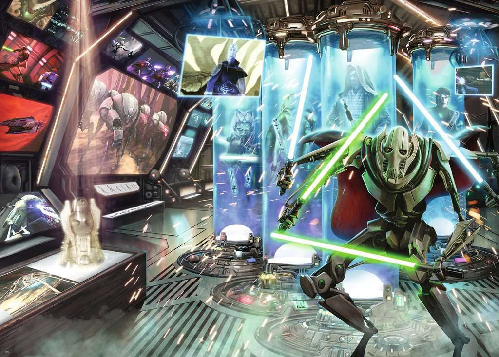 Ravensburger 1000pc - Star Wars Villainous: General Grievous Puzzle
