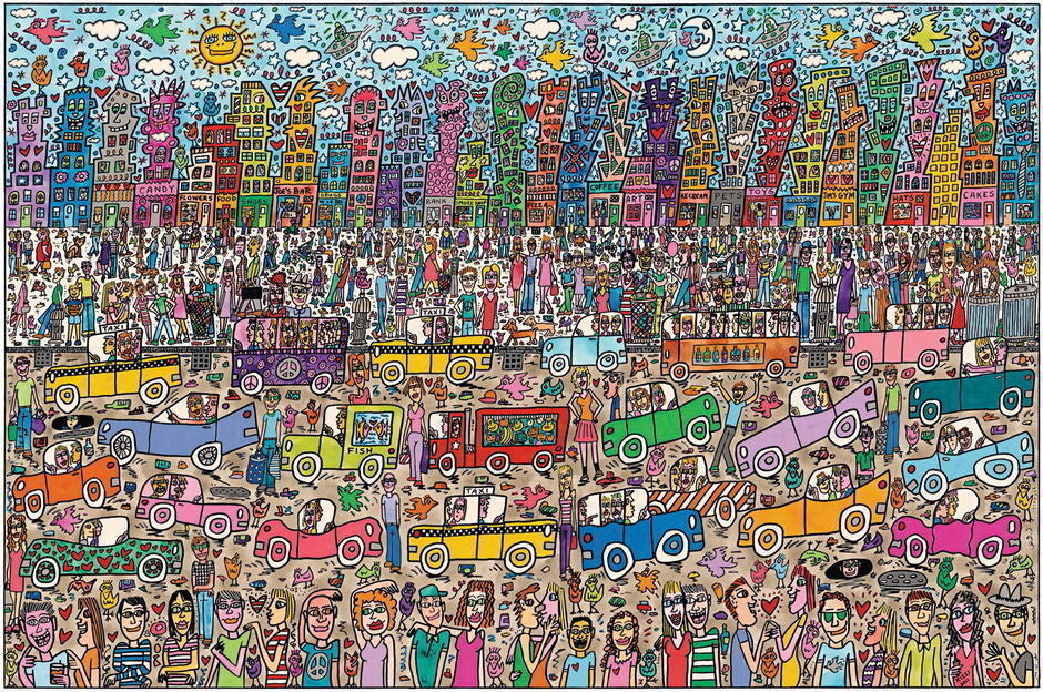 Ravensburger 5000pc - James Rizzi Puzzle