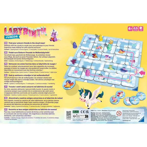 Ravensburger - Unicorn Junior Labyrinth Game *Minor Box Damage*