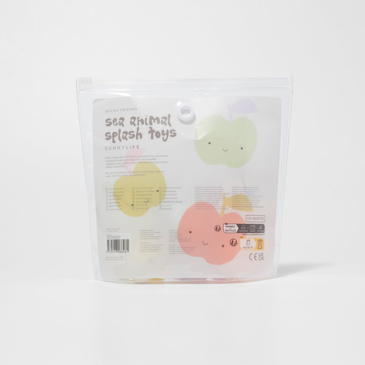 Sunnylife - Sea Animal Splash Toys - Ocean Friends Multi