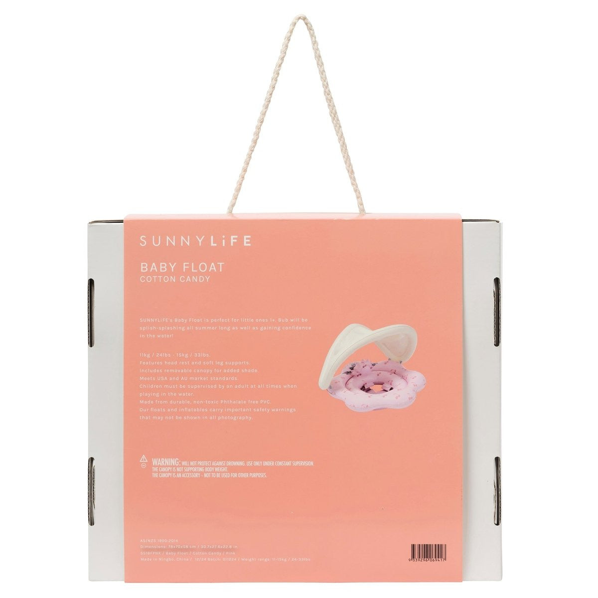 Sunnylife - Baby Float - Cotton Candy