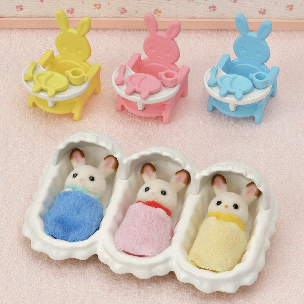 Sylvanian Families - Triplets Care Set