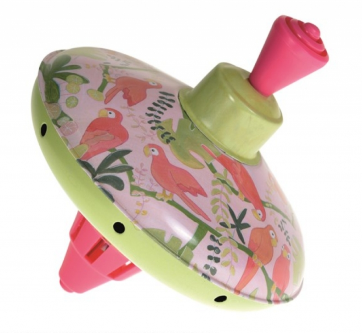 Egmont Small Spinning Top - Parrot