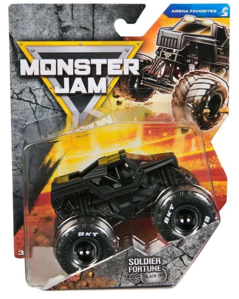 Monster Jam 1:64 Diecast Monster Trucks- Soldier Fortune Black Ops (Series 42)