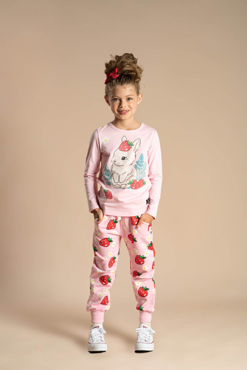 Rock Your Baby - Strawbunny Long Sleeve T-Shirt