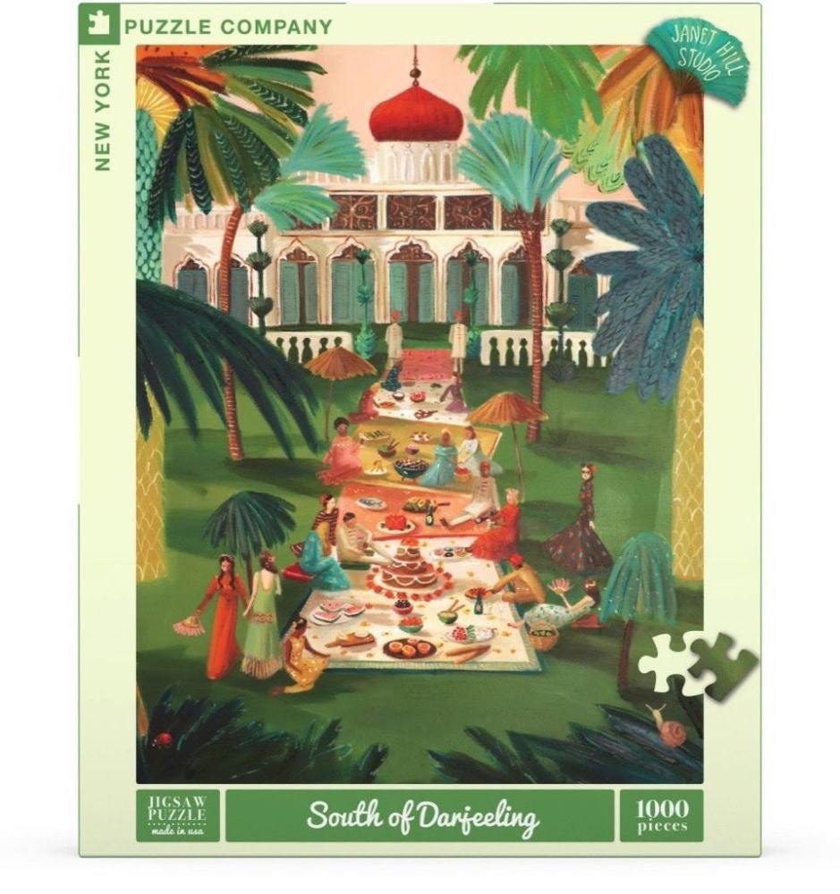 New York Puzzle Company 1000pc - South of Darjeeling