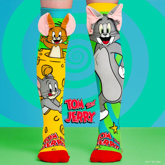 MADMIA Tom & Jerry Socks novelty knee high socks