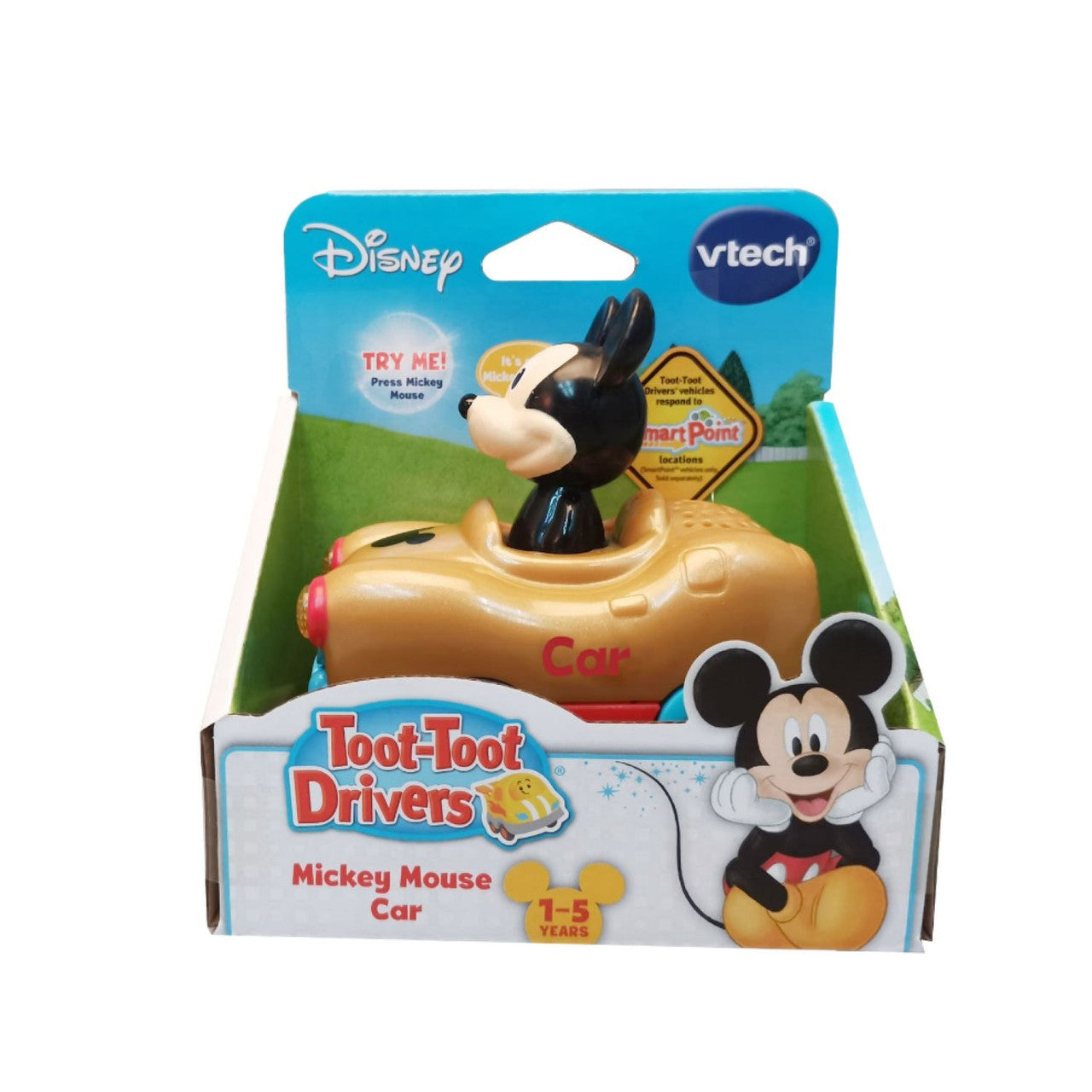 Vtech - Disney Vehicles - Mickey Mouse Gold Car