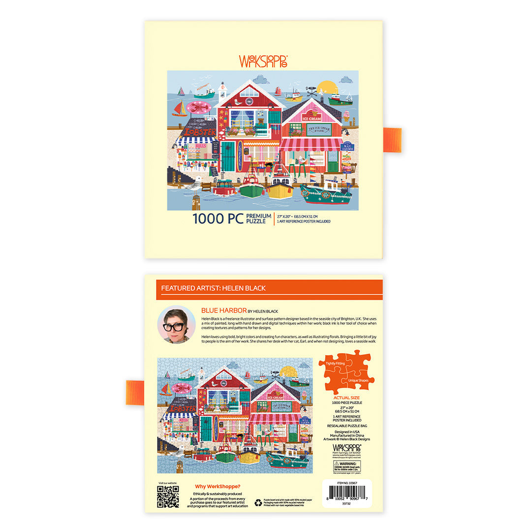 WerkShoppe 1000pc – Blue Harbour Puzzle
