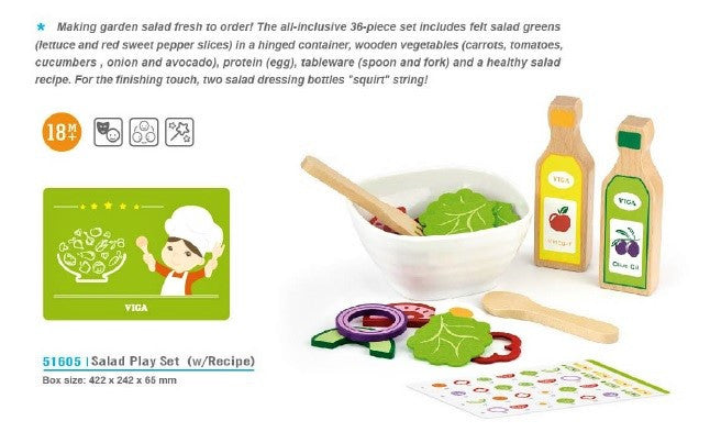 Viga Toys - Salad Playset